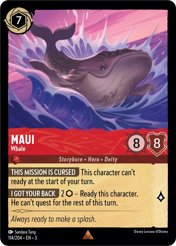 Maui - Whale (114/204) - Into the Inklands  [Rare]