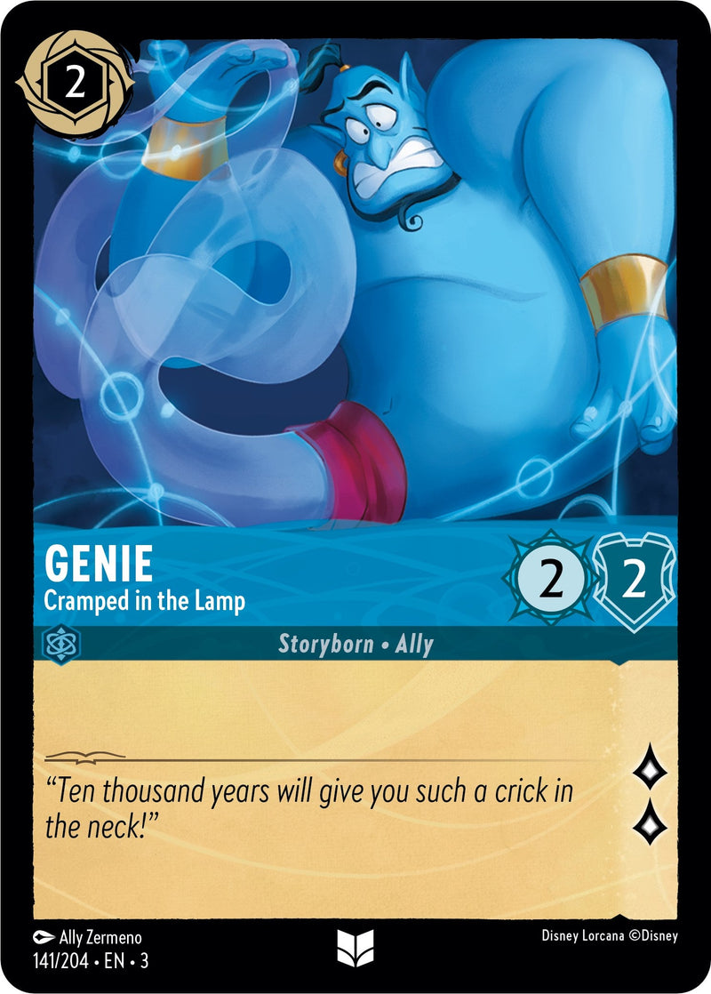 Genie - Cramped in the Lamp (141/204) - Into the Inklands  [Uncommon]