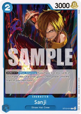 Sanji (ST12-011) - Starter Deck 12: Zoro and Sanji  [Common]