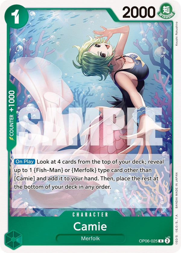 Camie (OP06-025) - Wings of the Captain Foil [Rare]