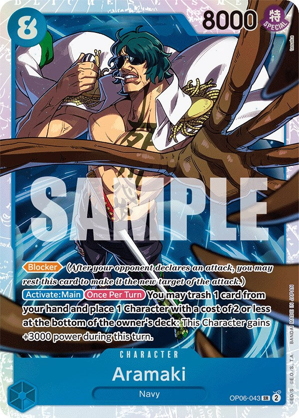 Aramaki (OP06-043) - Wings of the Captain Foil [Super Rare]