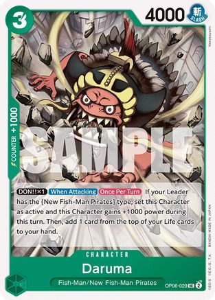 Daruma (OP06-029) - Wings of the Captain  [Uncommon]