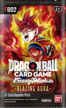 Dragon Ball Super Card Game - Fusion World Blazing Aura Booster Pack
