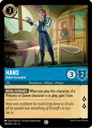 Hans - Noble Scoundrel (146/204) - Ursulas Return  [Common]
