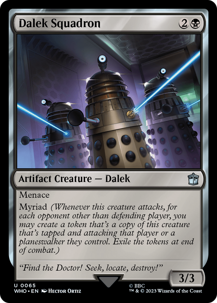 Dalek Squadron (WHO-065) - Doctor Who [Uncommon]