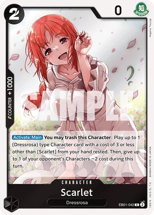 Scarlet (EB01-042) - Extra Booster: Memorial Collection Foil [Rare]