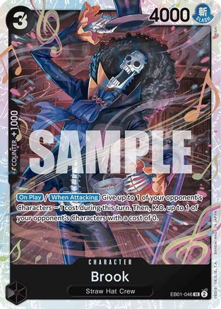 Brook (046) (EB01-046) - Extra Booster: Memorial Collection Foil [Super Rare]