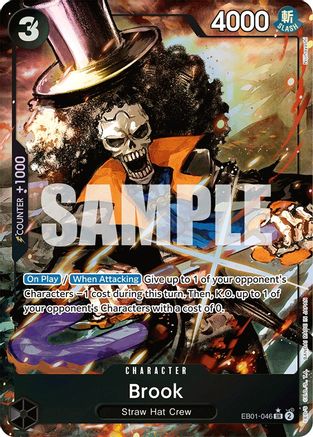 Brook (046) (Alternate Art) (EB01-046) - Extra Booster: Memorial Collection Foil [Super Rare]