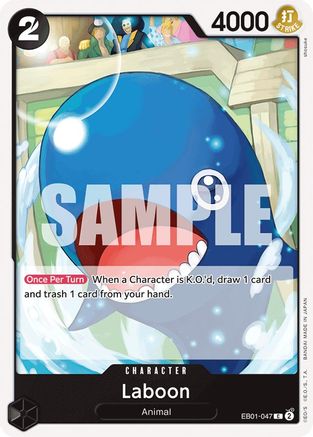 Laboon (047) (EB01-047) - Extra Booster: Memorial Collection  [Common]