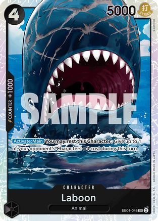 Laboon (048) (EB01-048) - Extra Booster: Memorial Collection Foil [Super Rare]
