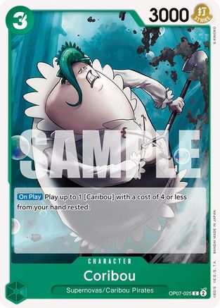 Coribou (OP07-025) - 500 Years in the Future  [Common]