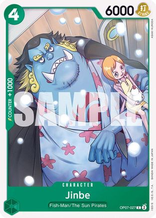Jinbe (027) (OP07-027) - 500 Years in the Future  [Common]