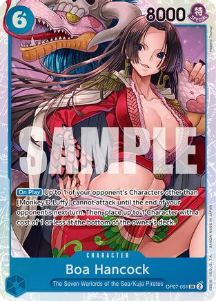 Boa Hancock (051) (OP07-051) - 500 Years in the Future Foil [Super Rare]