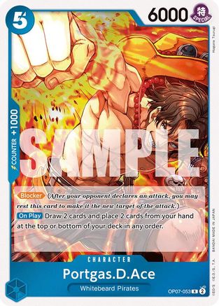 Portgas.D.Ace (053) (OP07-053) - 500 Years in the Future Foil [Rare]