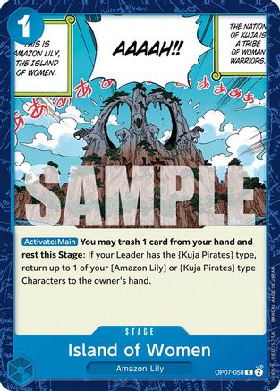 Island of Women (OP07-058) - 500 Years in the Future  [Common]