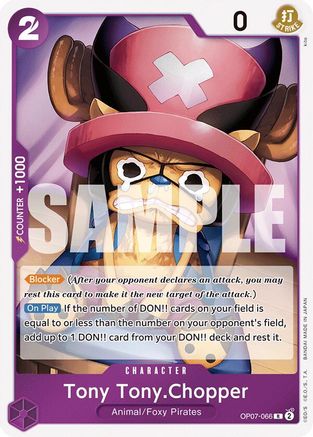 Tony Tony.Chopper (066) (OP07-066) - 500 Years in the Future Foil [Rare]