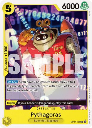 Pythagoras (OP07-105) - 500 Years in the Future  [Uncommon]