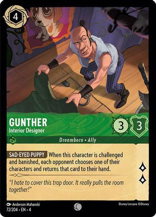 Gunther - Interior Designer (72/204) - Ursulas Return Cold Foil [Common]
