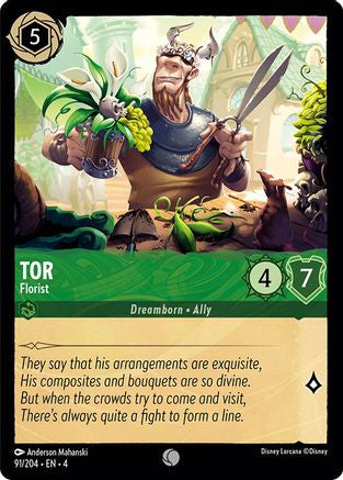 Tor - Florist (91/204) - Ursulas Return Cold Foil [Common]