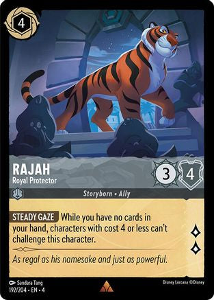 Rajah - Royal Protector (192/204) - Ursulas Return Cold Foil [Rare]