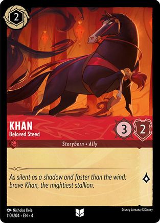 Khan - Beloved Steed (110/204) - Ursulas Return Cold Foil [Uncommon]