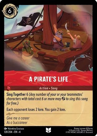 A Pirate's Life (128/204) - Ursulas Return  [Uncommon]