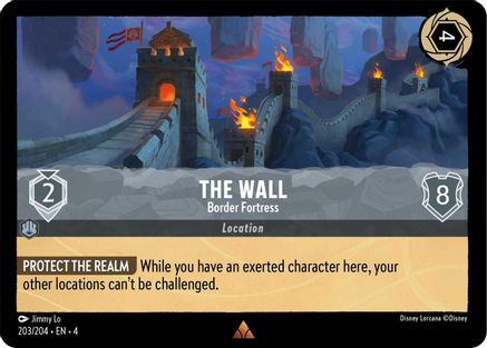 The Wall - Border Fortress (203/204) - Ursulas Return  [Rare]
