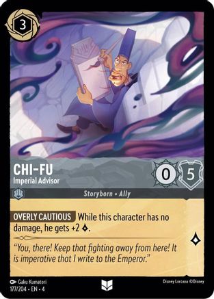 Chi-Fu - Imperial Advisor (177/204) - Ursulas Return Cold Foil [Uncommon]