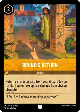 Bruno's Return (26/204) - Ursulas Return Cold Foil [Uncommon]
