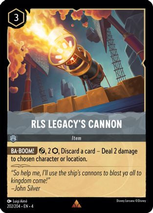 RLS Legacy's Cannon (202/204) - Ursulas Return  [Rare]