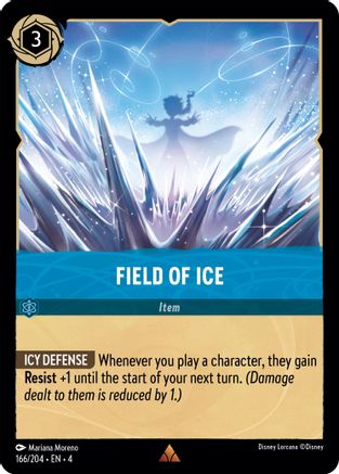 Field of Ice (166/204) - Ursulas Return Cold Foil [Rare]