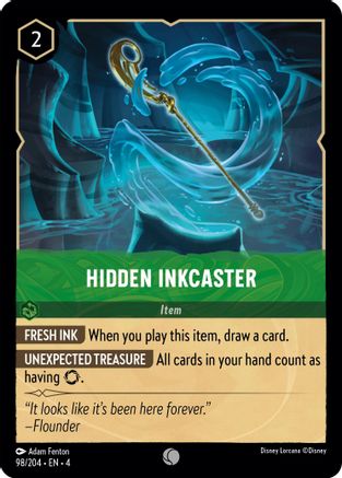 Hidden Inkcaster (98/204) - Ursulas Return Cold Foil [Common]