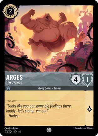 Arges - The Cyclops (173/204) - Ursulas Return  [Common]