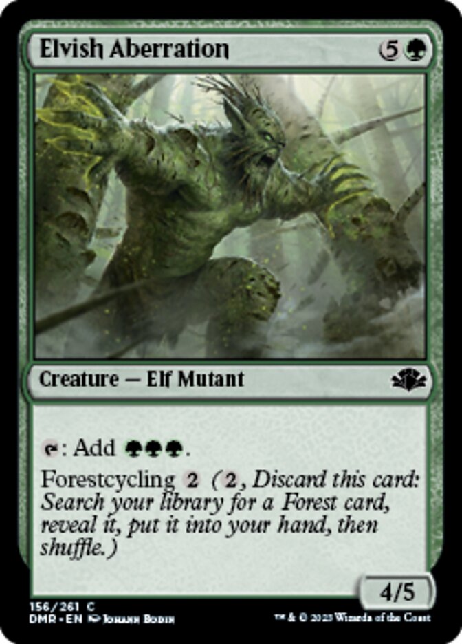 Elvish Aberration (DMR-156) - Dominaria Remastered [Common]