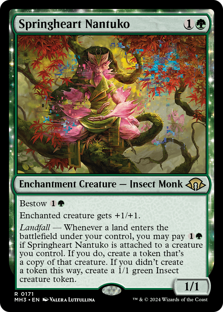 Springheart Nantuko (MH3-171) - Modern Horizons 3 Foil [Rare]