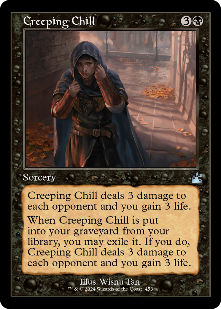 Creeping Chill (RVR-453) - Ravnica Remastered [Uncommon]