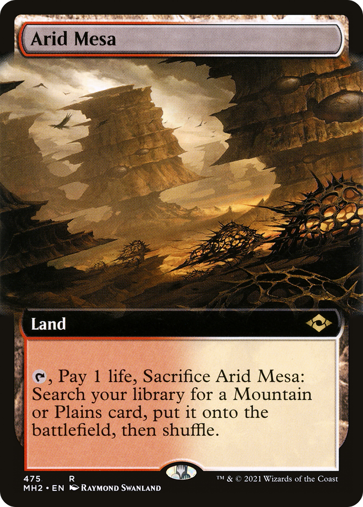 Arid Mesa (MH2-475) - Modern Horizons 2: (Extended Art) [Rare]