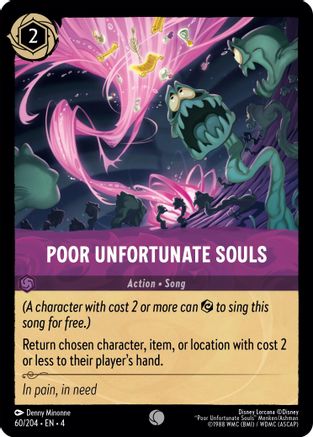 Poor Unfortunate Souls (60/204) - Ursulas Return  [Common]
