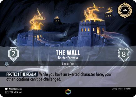 The Wall - Border Fortress (Enchanted) (222/204) - Ursulas Return  [Enchanted]