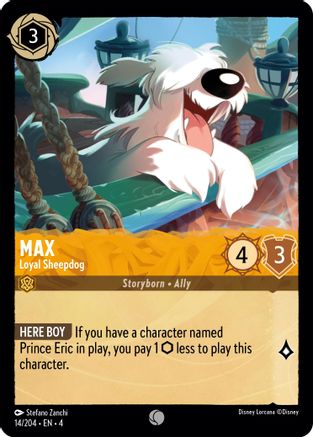 Max - Loyal Sheepdog (14/204) - Ursulas Return  [Common]