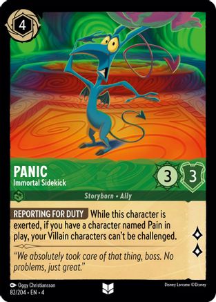 Panic - Immortal Sidekick (82/204) - Ursulas Return Cold Foil [Uncommon]