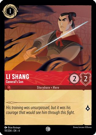 Li Shang - General's Son (111/204) - Ursulas Return  [Common]