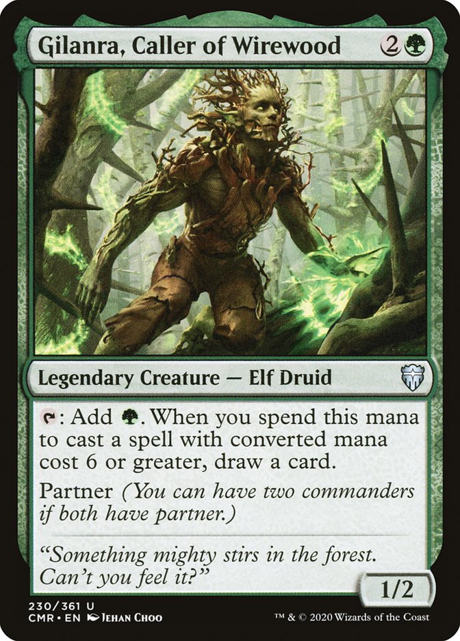 Gilanra, Caller of Wirewood (CMR-230) - Commander Legends [Uncommon]