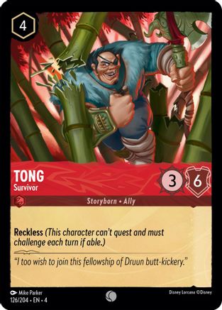 Tong - Survivor (126/204) - Ursulas Return  [Common]