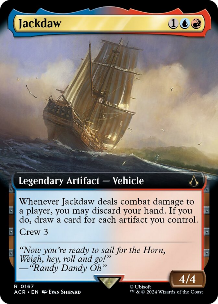 Jackdaw (ACR-167) - Assassin's Creed: (Extended Art) Foil [Rare]