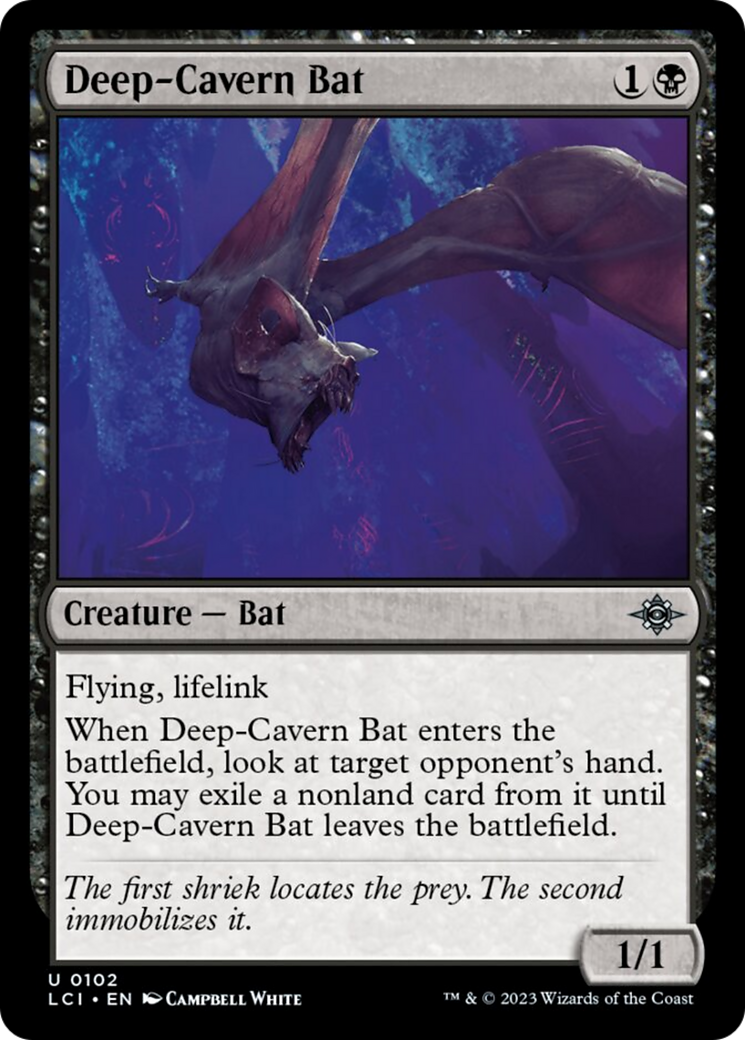 Deep-Cavern Bat (LCI-102) - The Lost Caverns of Ixalan [Uncommon]