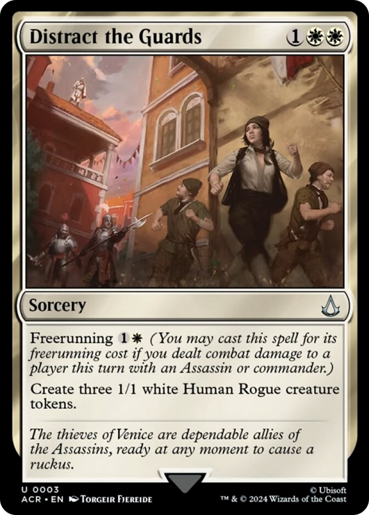 Distract the Guards (ACR-003) - Assassin's Creed [Uncommon]