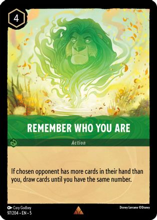 Remember Who You Are (97/204) - Shimmering Skies Cold Foil [Rare]