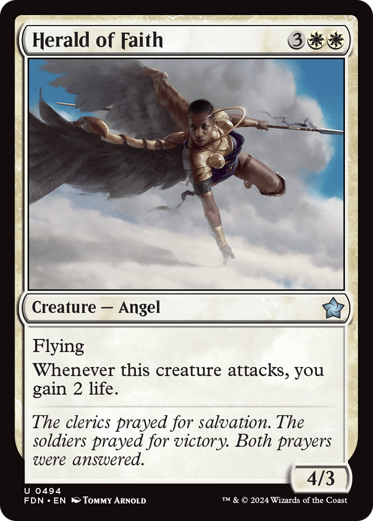 Herald of Faith (FDN-494) - Foundations [Uncommon]