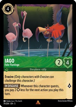 Iago - Fake Flamingo (79/204) - Shimmering Skies  [Rare]